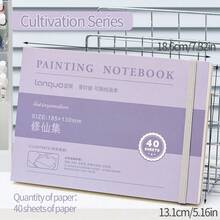 1 件迷你素描本，空白笔记本，用于绘画、油画、速写，适用于水彩、丙烯、马克笔