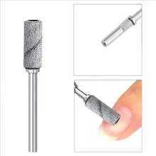 50/100pcs/Box Mini Nail Files, 3mm Mini Nail Sanding Rings (80# 120# 180# 240#), Electric Nail Grinder Bits, Manicure Accessories Tools, Cuticle Remover - Silver - View 8