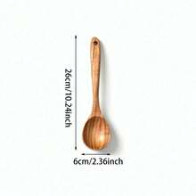 2 ustensiles de cuisine en bois, cuillères, spatules, basiques de Noël, pour usage familial, réceptions de fête, cadeaux d'accueil des invités, exquis et beaux, abordables et de haute qualité