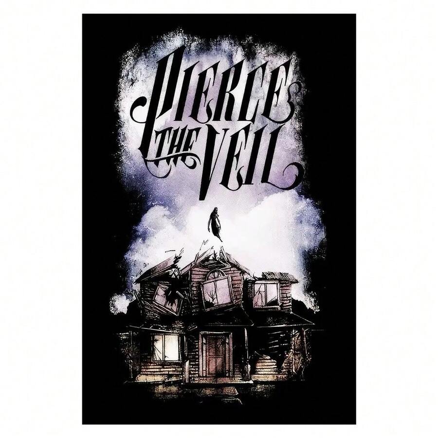 Band Heavy Metal Canvas Poster - Gothic Rock Aesthetic Wall Art, 12x18 Inch Frameless Print For Living Room, Bedroom, Office, Or Cafe Decor, Gothic Home Decor - 彩色 - 查看 1