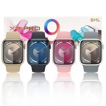 2025 New Smartwatch Watch X9 Pro 9 Series 45mm GPS NFC Bluetooth Call Smart Watch - 黑色 - 查看 9