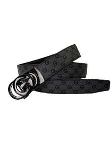 1 Stück Herren Mode Lässig Business vielseitiger Gürtel mit Buchstaben Design, ideal für Feiertage, Valentinstag Essentials, geeignet für Familie, Geschenke, Urlaub und Feste, tolles Urlaubsgeschenk