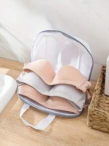 Bra Washing Bag, Fine Mesh Underwear Bag For Bras & Underwear Washing – Simple, Convenient & Practical - 白色 - 查看 9