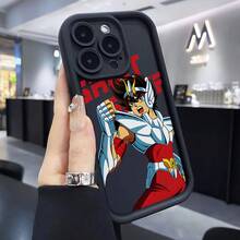 Funda de teléfono retro y apasionada para anime, compatible con para 17, 16, 16E, 15, 14, 13, 12,, 11 Pro, X, XR, XSMAX, 8,, E Plus.Protección de lente de escalera, funda de teléfono protectora de dibujos animados, protector de pantalla, diseño de viaje premium, funda de teléfono de cristal, manga, animefans, dramacover, culture, funda de teléfono superdelgada, cubierta resistente a golpes, funda ligera, funda de teléfono de novedad, para.17 17promax. - Negro - Ver 2