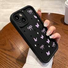 Luxury Simple Bows Style Fully Encapsulated Silicone Phone Case Lightweight Anti-Scratch Drop For XR 11 12 13 14 15 16 Plus Por PROMAX REDMI 8 12 13 14 A2 A3 9A 10C 12C 13C 14C F3 M3 M4 X3 X6 MI 11 12 LITE NOTE8 9 10 11 12 13 14 4G 5G S POR A03 A04 A04E A05 A05S A10 A11 A12 A13 A14 A15 A20 A23 A32 A34 A35 A50 A51 A52 A54 A55 A71 A72 M34 S20 S21 S22 S23 S24 FE PLUS ULTRA MOTO E13 G04 G14 G22 G30 G34 G53 G54 G84 4G - J1-SXGMLXLJT22J1 - 查看 1