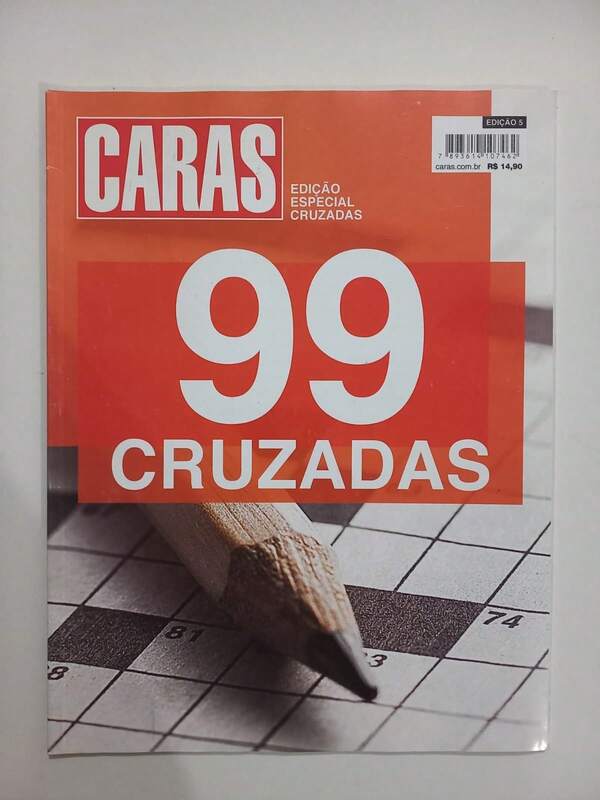 CARAS 99 PALAVRAS CRUZADAS Passatempos 95 Páginas de Palavras Cruzadas CARAS