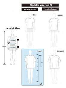 Una nueva camiseta 100% algodón para hombre con un estampado gráfico de  y un diseño moderno. Esta camiseta informal, cómoda, de cuello redondo y manga corta, presenta un corte holgado, es transpirable y se puede lavar a máquina. Imprescindible para primavera y verano. Ligera y transpirable, esta prenda esencial de verano está disponible en tallas de la S a la 3XL. Perfecta para el día a día, para practicar deportes activos y para el verano. - Negro - Ver 5
