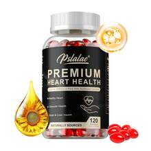PSLALAE Suplemento Premium Para La Salud Cardíaca: Mejora El Flujo Sanguíneo, Favorece La Salud Cardíaca, Promueve El Metabolismo Energético Y Mejora La Vitalidad - 120 Unidades - 120 cápsulas - Ver 1