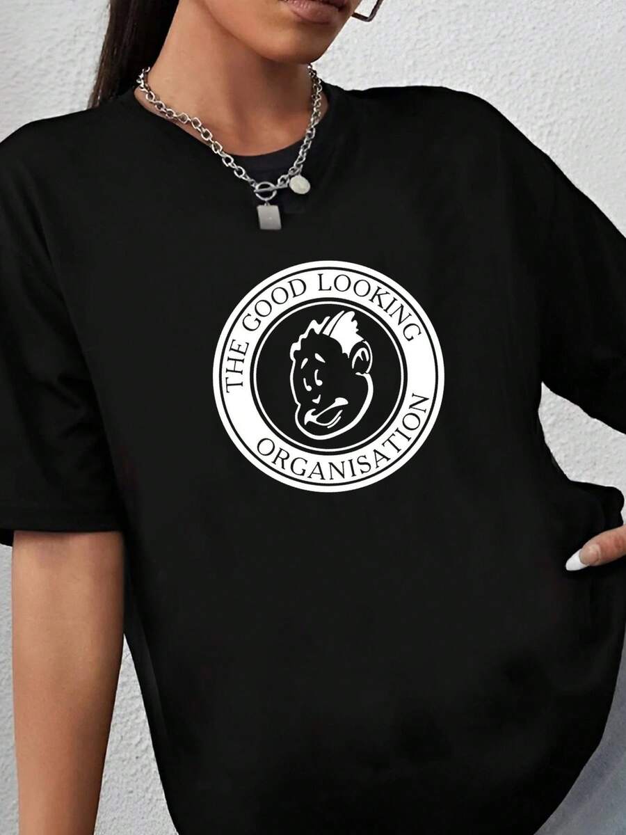 180g pure Cotton NEW Good Looking Records T-Shirt Metalheadz Ltj Bukem Jungle Drum & Ba S TO 5XL Versatile Top For Everyday Wear Print Round Neck Short Sleeve women fashion T-Shirt For Women Casual streetwear Stretched Unisex graphic Women Top Graphic Tees female - Negro - Ver 1
