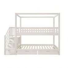 Kids Bed Frames, Headboards & Footboards - White - View 11