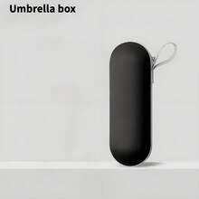 Multifunktionale Regenschirm-Aufbewahrungsbox - kompakt und praktische Reisebox, windabweisende faltbare Regenschirm-Aufbewahrungsbox geeignet für Regentage und den täglichen Arbeitsweg - strapazierfähige und modische Regenschirm-Aufbewahrungsbox kompatibel mit Regenschirmen, Brillen, Kosmetika, kleinen Werkzeugen und anderen Aufbewahrungs- und Organisationsmöglichkeiten