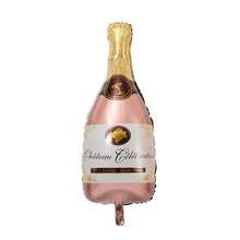 1pc Party Foil Balloon Set, Includes Champagne Glass, Stemmed Champagne Glass, Champagne Bottle, Party Bottle, Whiskey Bottle, Rose Gold Bottle, Bow Tie Glass, Beer Mug, Flamingo Glass Balloon, Suitable For Birthday Party, Engagement, Wedding Anniversary Decoration, Christmas Party, New Year Decoration, Friends Gathering, Garden Party Decoration - Multicolor - View 15