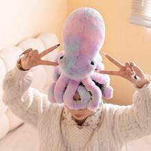 1pc 25cm Simulation Octopus Plush Toys Stuffed Soft Animal Octopus Dolls Cute Kawaii Room Decoration Gift,Stuffed Animals,Octopus,Plushies,Kraken,Stuffed Animals Jelly Cat,Stuffed Dragon