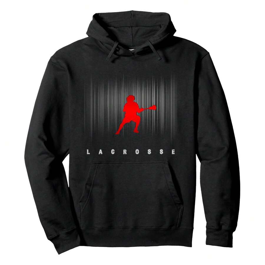 Lacrosse Apparel - Lacrosse Pullover Hoodie - màu đen - Xem 1