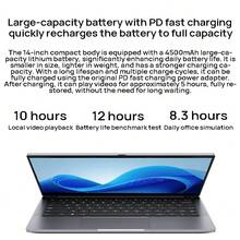 Lenovo E14H I5-13500H 筆記型電腦 高能量輕薄本 異能者係列手提本網課商務筆記型電腦 灰色 - 灰色 - 查看 5