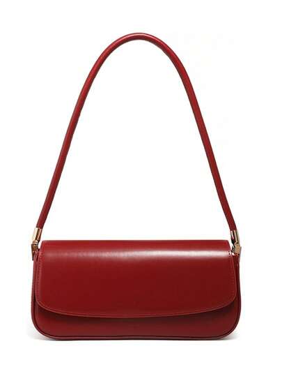 zency Premium Leather Ladies Shoulder Bag French Style Flap Sac Bride's Bag