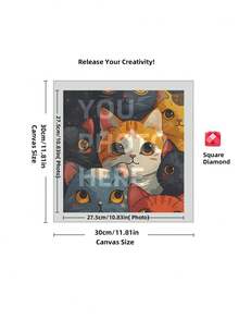 Anpassade diamantmålningsset för vuxna, med personliga namndiamantmålningar, specialdesignade diamantmålningar och exklusiva mönster. Anpassade 5D DIY-diamantmålningsset. - Multifärgad - Visa 20