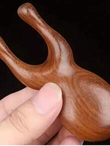 Kopfmassage Kamm Meridian Kamm Kopfhaut Entschlackung Kopftherapie Artefakt Gesichtsschaben Vier-in-Eins Multifunktions-Massagekamm, geeignet für Weihnachten, Herbst, Winter, Frühlingsfest Weihnachten