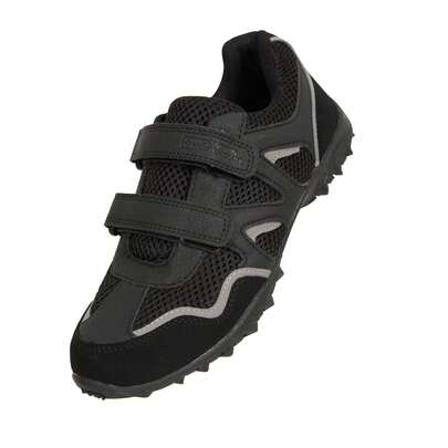Mountain Warehouse Childrens/Kids Mars Walking Shoes (Black) - 90% Mesh/10% EVA - (MW263)