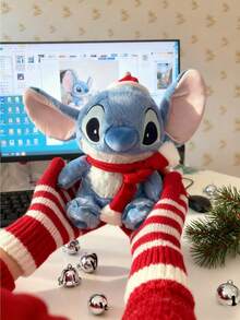 32CM Cartoon Stitch Plush Toys, Cute And Fluffy Stitch Dolls, Plush Pillows, Cute Little Animal-Shaped Plush Dolls, Soft Touch, Christmas Decoration, Family Room Decoration, Party Decoration, Birthday Gifts, Various Festival Gift Choices. This Is A Gift For A Friend Or Partner. Graduation Gift. Easter Gifts. Valentine's Day Gift. Christmas Gifts. Soothing Toys. Gifts For The Party. Plush Toys. A Girl's Gift. Throw Pillow..