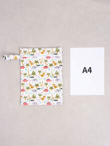 1pc Rainbow Pattern Waterproof Baby Wet/Dry Bag Storage Bag Baby Shower Family Decorations Gifts