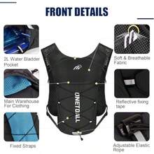 Running Vest For Women And Men Lightweight 150g Hydration Backpack 6L Pack For Trail Running Marathon Hiking Cycling Jogging Adjustable Fit