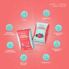 MONTUE Watermelon And Berry Superfoods Happy Cleaner Probiotic Powder,Weight Loss Products,Happy Cleaner Para Bajar De Peso, Natural Antioxidant & Greens Mix With Fruits And Veggies,Probiotics For Women(14 Days, Blue Raspberry & Watermelon) - WETERMELON - 查看 2