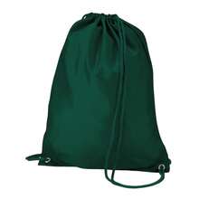 Quadra Drawstring Bag (Bottle) - 100% Mixed - (RW9989) - Green - View 1