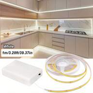 LQHZMYY USB Powered LED Light Strip, COB High Brightness, Self-Adhesive, 5V Voltage, Battery Powered, Suitable For TV Backlight, Home, Party, Wedding, Halloween, Christmas Decoration - Indoor Decor Lighting, Event Ambiance Lighting, High Brightness LED, Night Light, Decoration, Living Room, Christmas Party, Bedroom Night Light