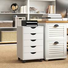 Filing Cabinets - White - View 7