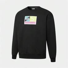 Puma Sweatshirt, Unisex, Sporty, Casual, And Stylish Top - Black - View 1