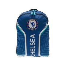 Chelsea FC Flash Backpack (Blue/White) - 100% Polyester - (BS3180) - Dusty Blue - View 1