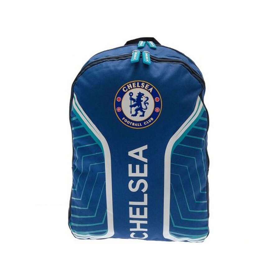 Chelsea FC Flash Backpack (Blue/White) - 100% Polyester - (BS3180) - Dusty Blue - View 1
