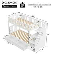 Kids Bed Frames, Headboards & Footboards - White - View 4