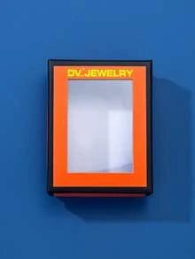 DV JEWELRY 1 对奢华镀锆石白金吊坠耳环，优雅珠宝礼物，适合女性、婚礼、派对、周年纪念，带礼盒 - 銀色 - 查看 6