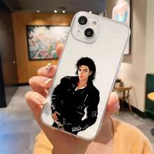 Funda de teléfono transparente compatible con Apple 16 15 14 12 13 11 Pro 8 7 SE Plus X XS Max, TPU, compatible con 17, 17 Pro, 17 Pro Max, con diseño de portada de - PTTM02 - Ver 6