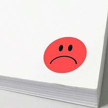 2000 Pieces - 1/2" Smiling Happy Sad Face Behavior Emotion Stickers, Red/Yellow2000 Pieces - 1/2" Smiling Happy Sad Face Behavior Emotion Stickers, Red/Yellow - 2000 miếng_ - Xem 4