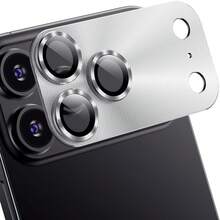 1 pezzo Protezione per obiettivo fotocamera in vetro temperato ultra-trasparente, copertura completa anti-graffio, adatta per serie 17/17 Air/17 Pro/17 Pro Max