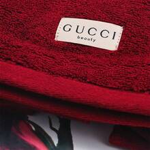 Gucci Red Soft Square Towel, Suitable For Daily Washing And Grooming. High Quality, High Appearance Level, Comfortable And Soft