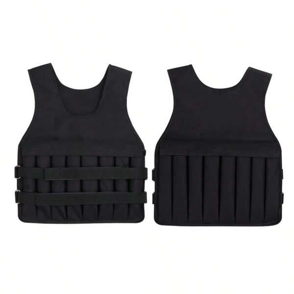 Chaleco con peso, equipo de entrenamiento ajustable con peso, chaleco con peso para fitness, adecuado para correr, hacer ejercicio, entrenar, unisex (sin )