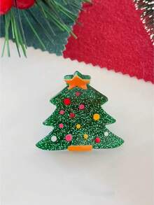 6 pièces Pinces à cheveux de Noël mignonnes et minimalistes pour enfants, accessoires de pinces à cheveux de dessin animé pour filles