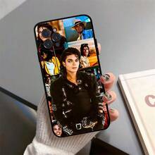 80s Pop Singer M-Michael J-Jackson Phone Case Silicone Soft Compatible With  16 15 14 13 12 11 Pro Mini XS MAX Plus X Cover, Cover Compatible With  17 Pro Max Case,  17 Pro Case,  17 Case,  16 Pro Max Case - Z1 - View 12