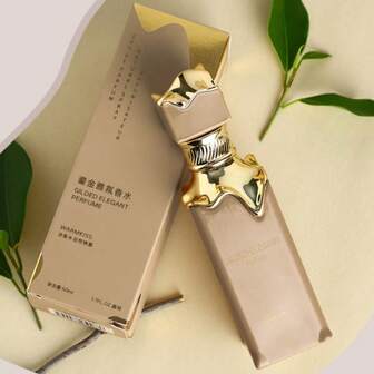 WARMKISS 镀金优雅冰淇淋感大容量50ML香水香氛喷雾中东阿拉伯香氛香薰除臭送女友的完美礼物