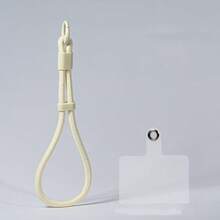 可調節扣環手機吊繩、手腕帶吊飾、手腕帶鍊條、固定吊飾、短繩、防丟防摔短吊繩、中性款、高端便攜工具、附墊圈與夾扣防丟、多功能 - 彩色 - 查看 9