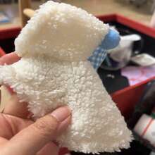 1件羊毛鸟类披肩，保暖冬季鹦鹉服装 - 彩色 - 查看 4