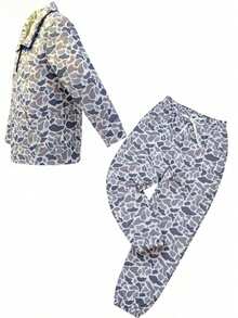 Casual Drawstring Jogger Pants, Vacation Outfits For Women; Loose-Fitting Sweatpants, Spring Outfits For Women; Summer Outfits For Women; Sweatpants Suitable For All Seasons. - Dusty Purple - View 7