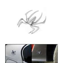 Spider Emblem Sticker For Car, Car Metal Badge Emblem Spider Shape 3D Car Decal Sticker - one-size - View 7