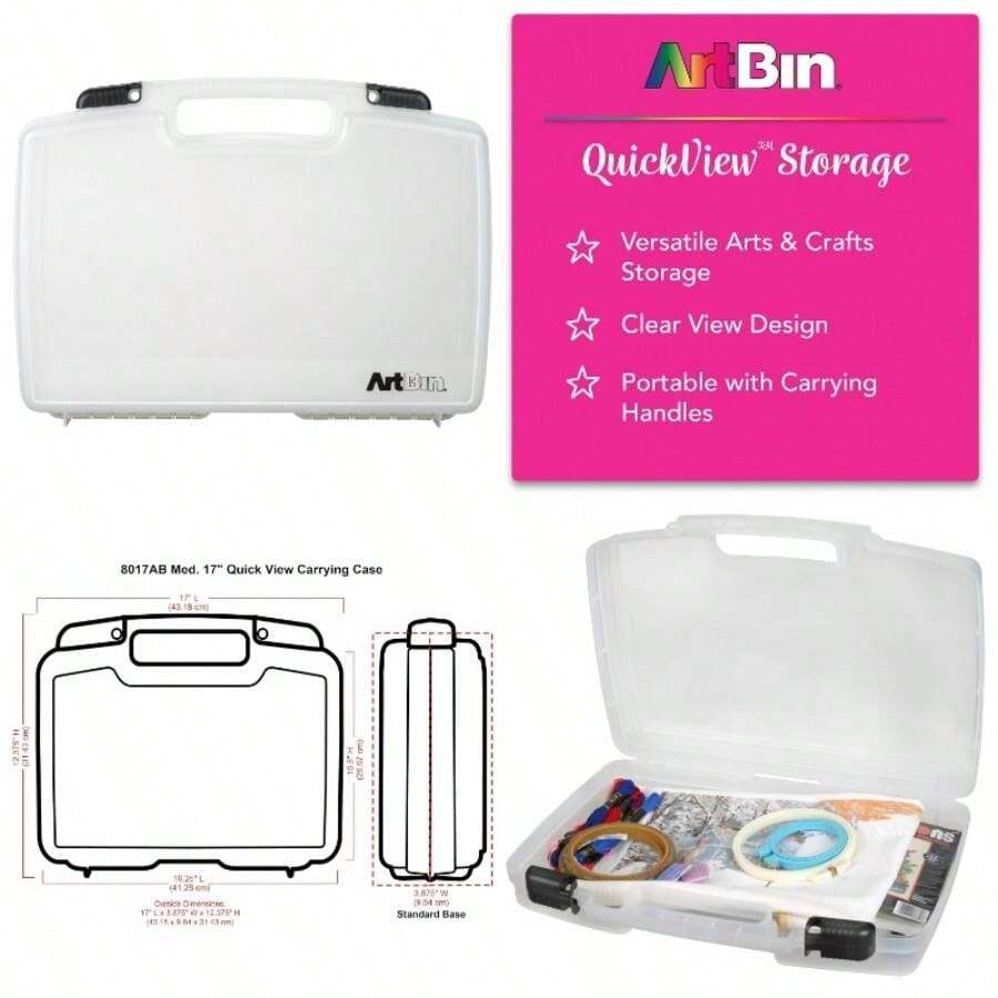 Estuche de Transporte de visin rpida, Mediano, 43, 1 - 17 pulgadas - Estándar - Ver 1