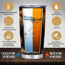 1pc 20 Oz Stainless Cup, Coffee Mug, Fits Most Car Cup Holders For Travel Convenience, Water Bottle For Girls, Cold Drinks For Backyard BBQ Parties, Gifts For Women, Mom, Friend, Sister, A Puppy Paws Perspectiv