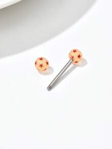 Piercing de língua em forma de estrela luminosa de 5 pontas, 2025, que brilha na luz solar e na iluminação, presente de outono/inverno, design 3D exclusivo, adequado para mulheres e meninas para uso diário e em festivais, várias opções de cores